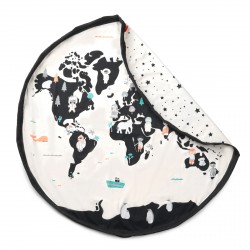 Spielmatte & Spielzeugtasche Worldmap - Play&Go