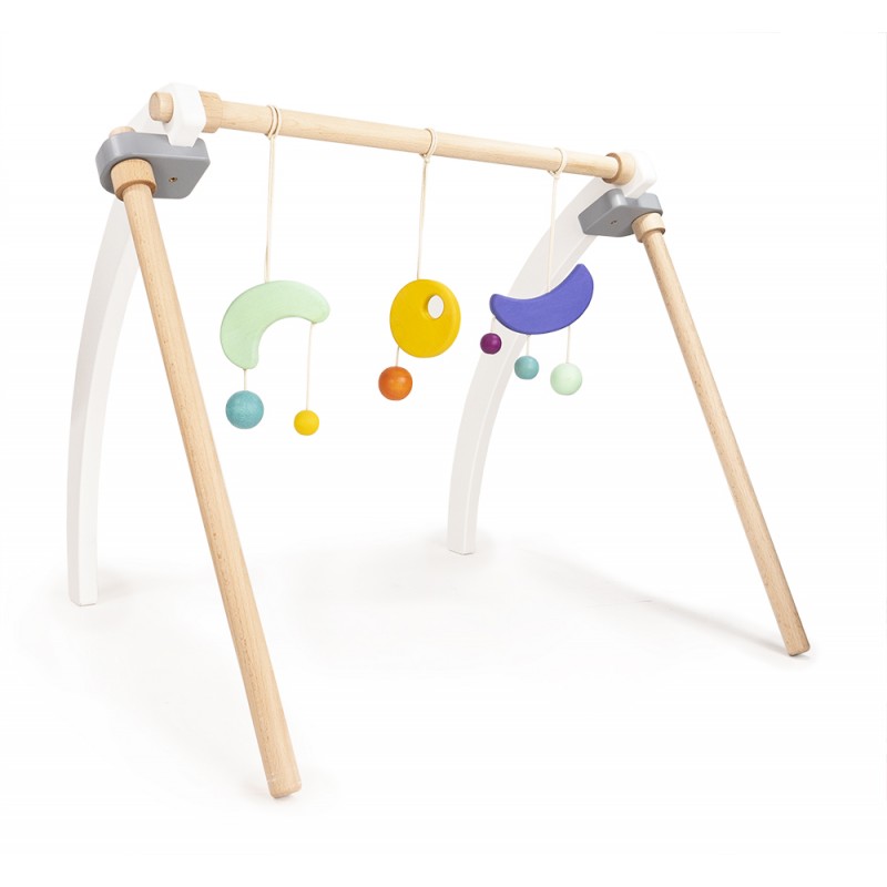Baby-Gym Spielbogen aus Holz - Bajo Baby-Gym Spielbogen aus Holz - Bajo