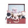 Plüschtier Hasen & Schafe assortiert im Display - Après la Pluie - Moulin Roty