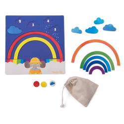 Farbenspiel Regenbogen - für Kinder ab 3 Jahren - Les Popipop - Moulin Roty