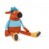 Peluche Pidou orange - Les Schmouks - Moulin Roty