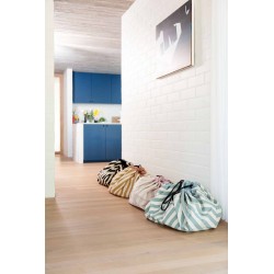 Spielmatte & Spielzeugtasche Stripes pink - Play&Go