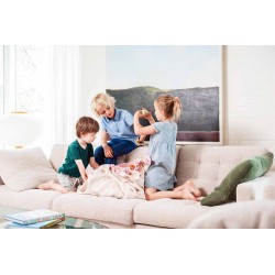 Tapis de jeu & sac à jouets Stripes pink - Play&Go