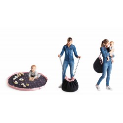 Play&Go - babymat & bag soft Flowers