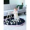 Play&Go - babymat & bag soft Flowers