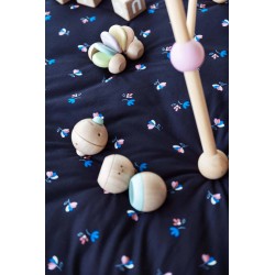Play&Go - babymat & bag soft Flowers