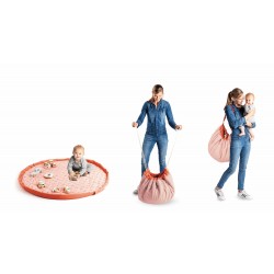 Play&Go - babymat & bag soft Animal face