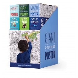 Display Giant Coloring Poster