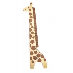 Bâton de mesure Girafe en bois pour enfants - Bajo