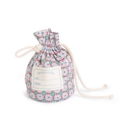 Sac de billes fleur - vintage - Aujourd'hui c'est mercredi - Moulin Roty
