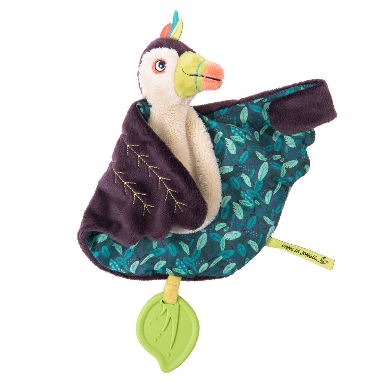 Kuscheltuch Tukan Pakou - Dans la Jungle - Moulin Roty