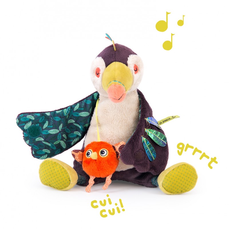 Spieluhr Tukan Pakou - Dans la Jungle - Moulin Roty