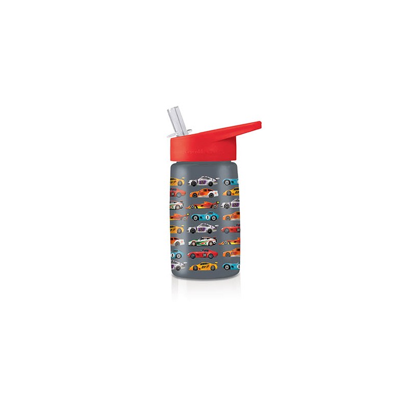 Tritan Bottle Rennwagen - Kinder Trinkflasche - Crocodile Creek