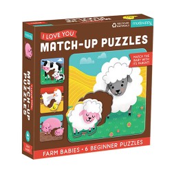 Match-Up Puzzle Farm Babies
