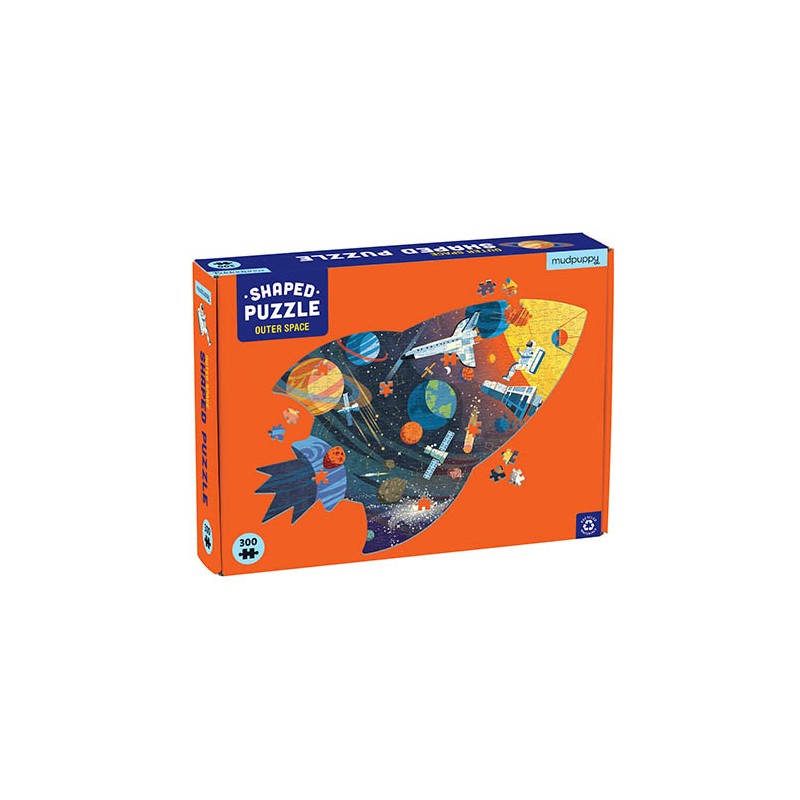 300 PC Shaped Puzzle Outer Space