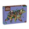 300 PC Shaped Puzzle Woodland Forest - Waldtiere Puzzle - Mudpuppy