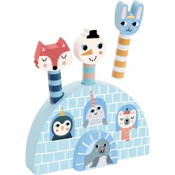 Jeu pop-up en bois - Michelle Carlslund - Vilac