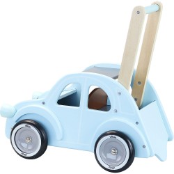 Poussette de marche Citroën deux chevaux en bois à partir de 12 mois - Vilac