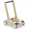 Poussette avec cubes en bois