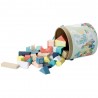 Cubes de construction empilables