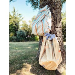 Outdoor Spielmatte & Spielzeugtasche Stripes - Play & GO