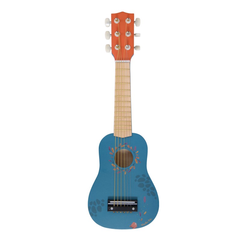 Guitare "dans la Jungle" en bois instrument enfant - Moulin Roty