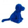 Plüschtier blauer Hund le chien bleu  - Ecole des loisirs - Moulin Roty