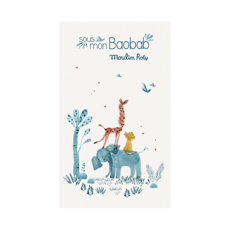 Poster "Sous mon Baobab" 60 x 100 cm