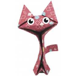 Origami à plier Chat - Fridolin