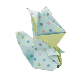 Origami zum falten - Eichhörnchen 15 x 15 cm - Fridolin