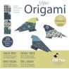 Funny Origami Wellensittiche 15 x 15 cm