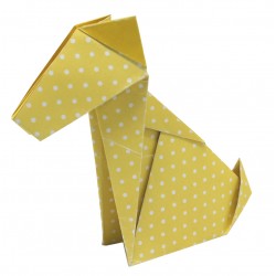 Funny Origami zu falten Hunde 20 x 20 cm - Fridolin