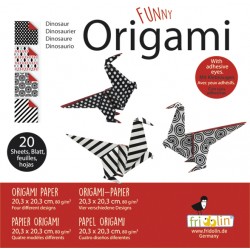 Funny Origami Saurier 20 x 20 cm