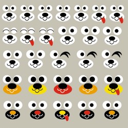 Kids Origami zum falten Hunde 15 x 15 cm - Fridolin