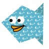Kids Origami Poissons 15 x 15 cm - Fridolin