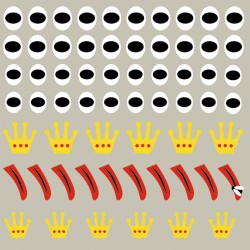 Kids Origami Frösche 15 x 15 cm - Fridolin