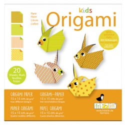 Kids Origami Hasen 15 x 15 cm - Fridolin