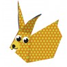 Kids Origami Hasen 15 x 15 cm - Fridolin