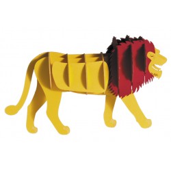 3D Papier Modell Löwe