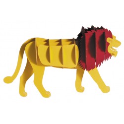 Modèle papier 3D lion - Fridolin