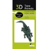 3D Papier Modell Krokodil