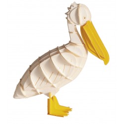 3D Papier Modell Pelikan