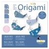 Origami Wal, 15 x 15 cm, Fridolin