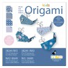 Kids Origami Baleines 15 x 15 cm - Fridolin
