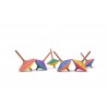 Toupie Toucan multicolore - Handmade - Mader Kreiselmanufaktur