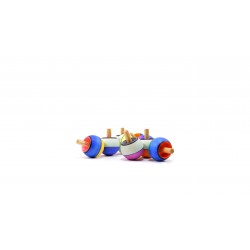 Toupie qui se retourne Confetti - Handmade - Mader Kreiselmanufaktur