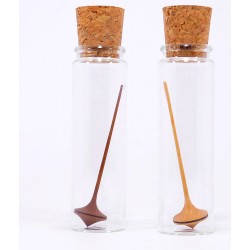 Toupie Trumpo dans un verre- Handmade - Mader Kreiselmanufaktur
