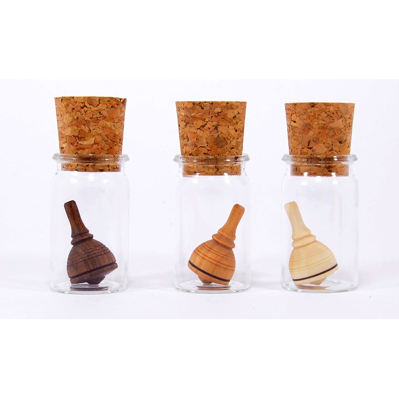 Toupie Classic mini dans le verre - Handmade - Mader Kreiselmanufaktur
