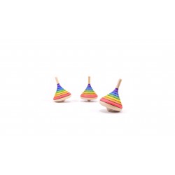 Toupie arc-en-ciel - Handmade - Mader Kreiselmanufaktur