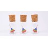 Toupie arc-en-ciel mini dans une verre - Handmade - Mader Kreiselmanufaktur